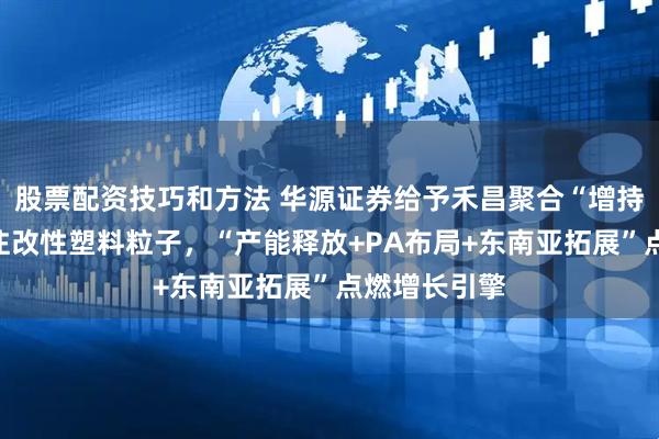 股票配资技巧和方法 华源证券给予禾昌聚合“增持”评级，专注改性塑料粒子，“产能释放+PA布局+东南亚拓展”点燃增长引擎